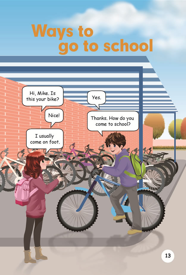 Unit 2��Ways to go to school_22