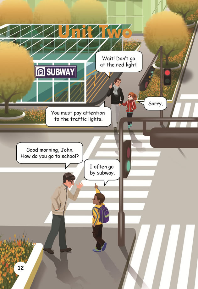 Unit 2��Ways to go to school_21