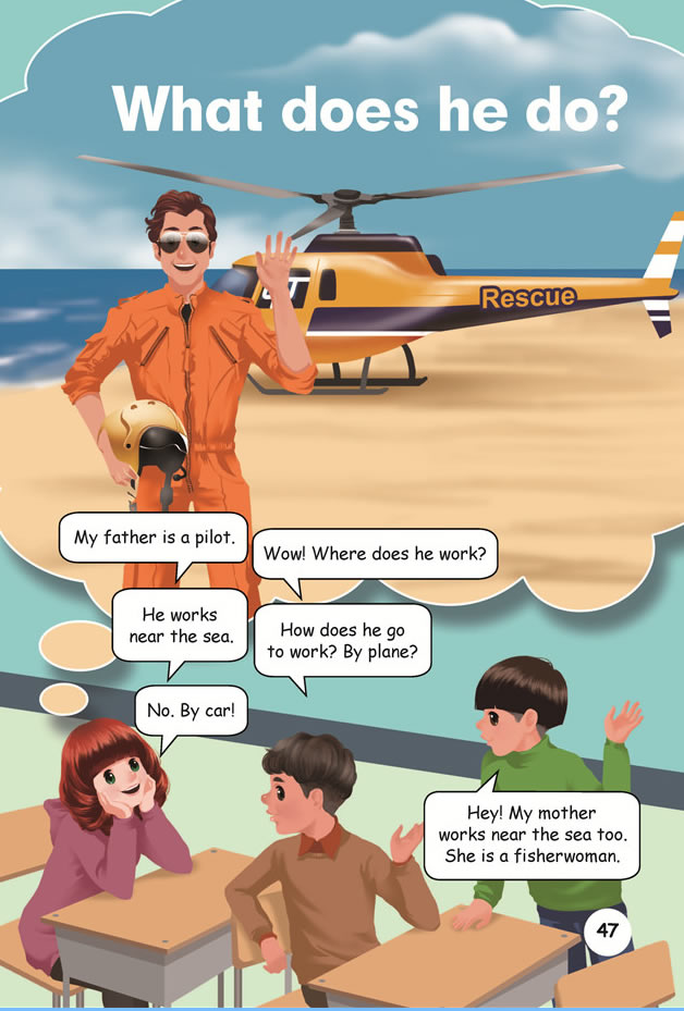 Unit 5��What does he do?_62