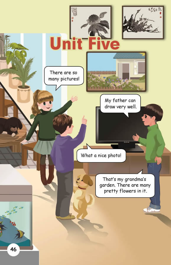 Unit 5��There is a big bed_61