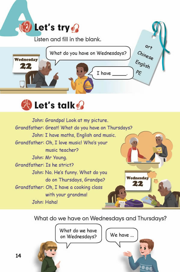 Unit 2��My week_23