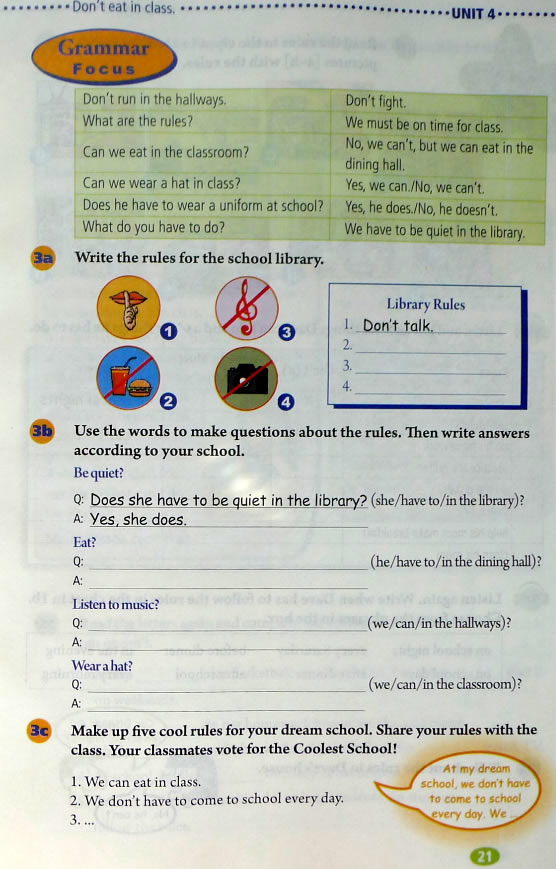 4 Don��t eatin class._43